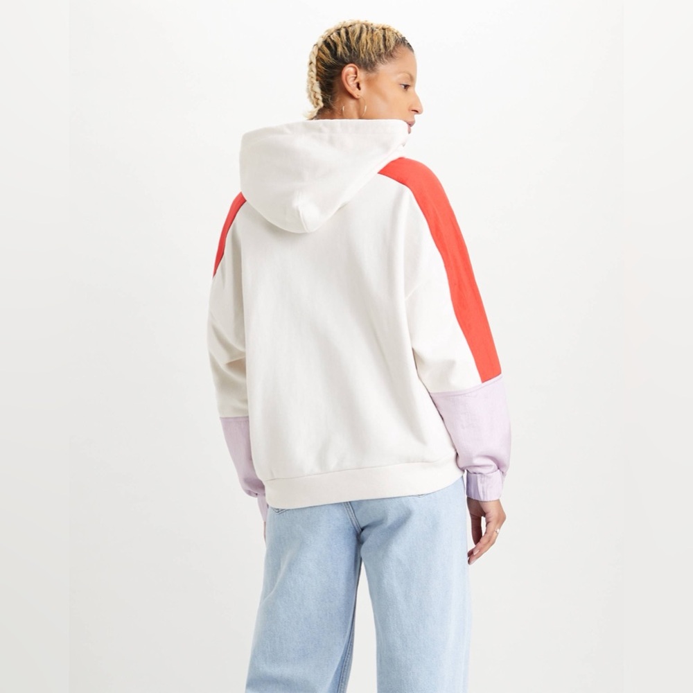 Skater Streetwear HOODIE Levi’s Colorblock Hoodie y2k 90s Raver vibe